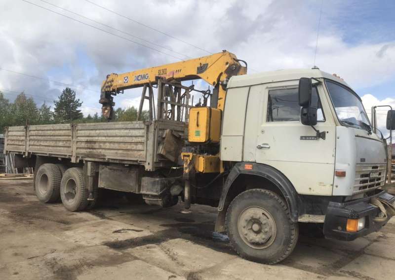 Камаз 651170 с манипулятором