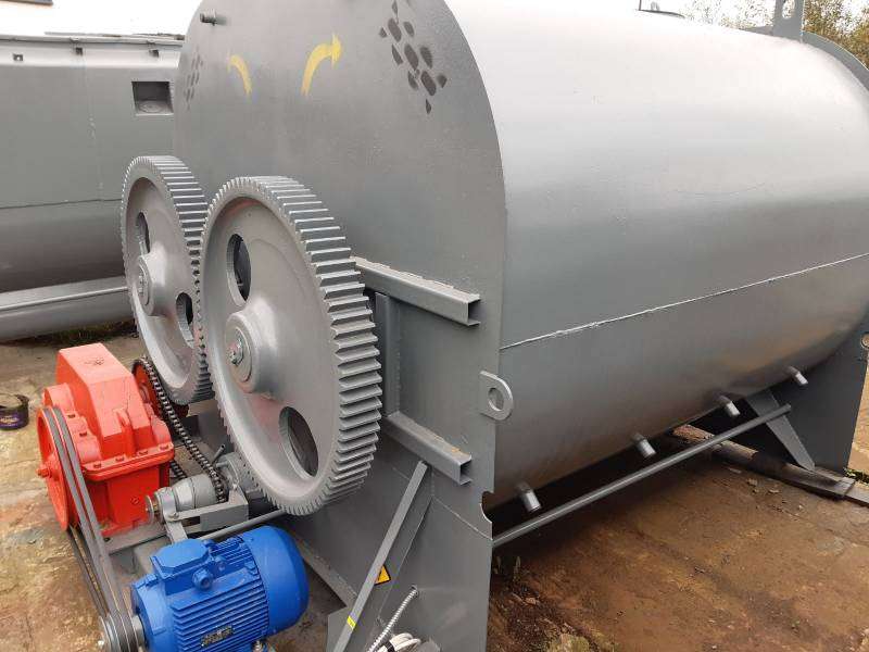 Смеситель торфа с-7 лопастной 7м3