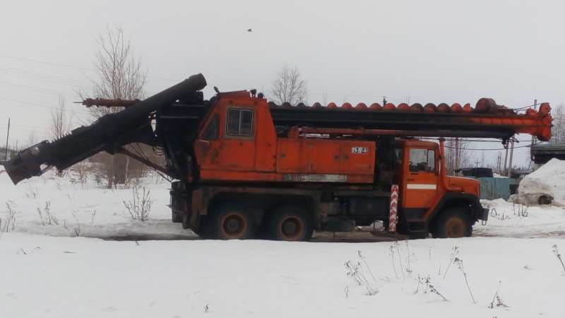 Сваебойно-буровая установка ipd-20t-u4 на базе iveco