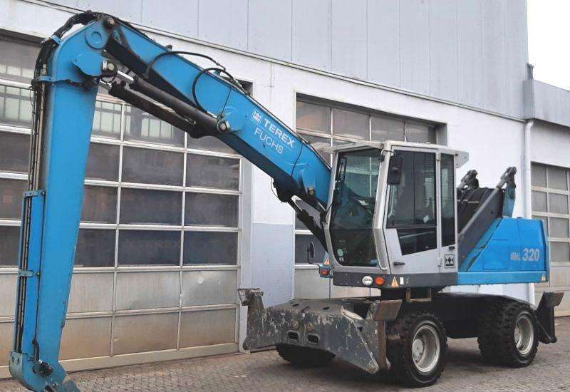 Грейферный погрузчик (перегружатель) FUCHS MHL 320, 201