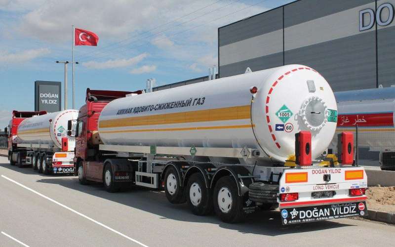 Полуприцеп газовоз Dogan Yildiz DY4 37 м3, 2022