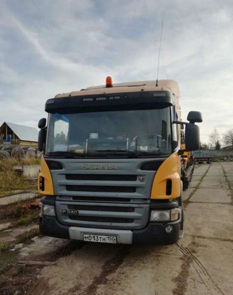 Scania P340 с тралом или 100кубовым фургоном