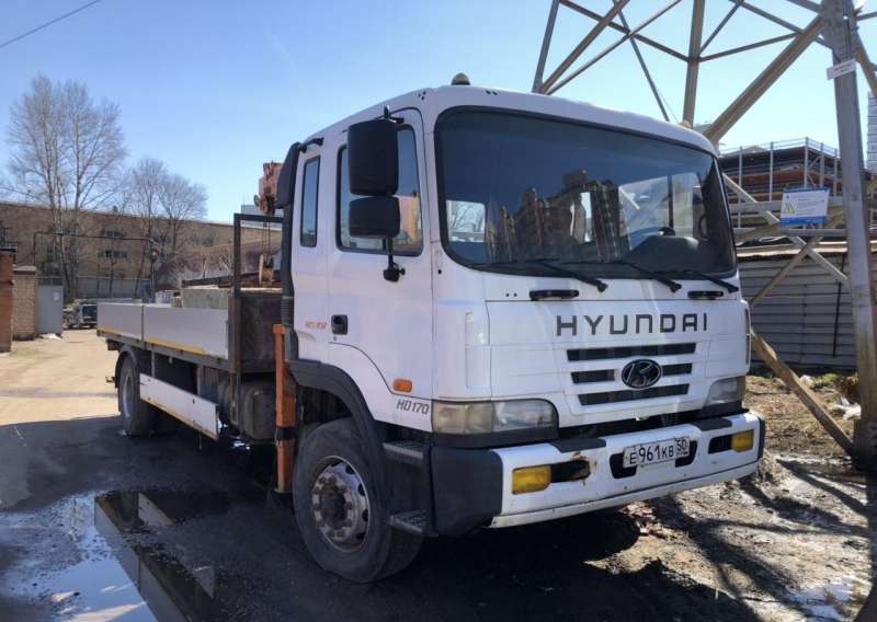 Hyundai Hd 170 манипулятор