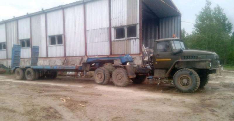 Урал 44202 с полуприцепом, 1992