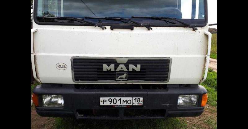 Man 8.163 фургон 36м3