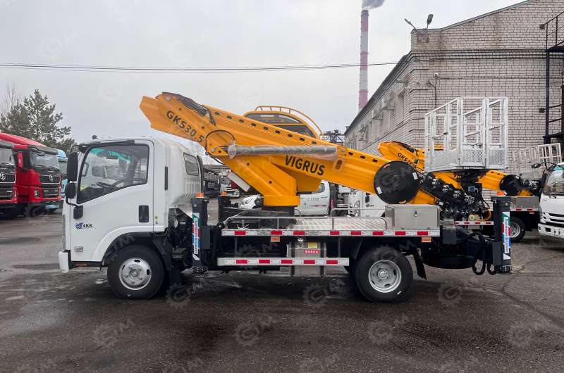 Автовышка на шасси Isuzu 4Х2 дв 94kw, 30,5 м