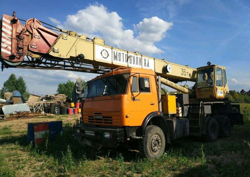 Автокран Мотовилиха 35 тонн
