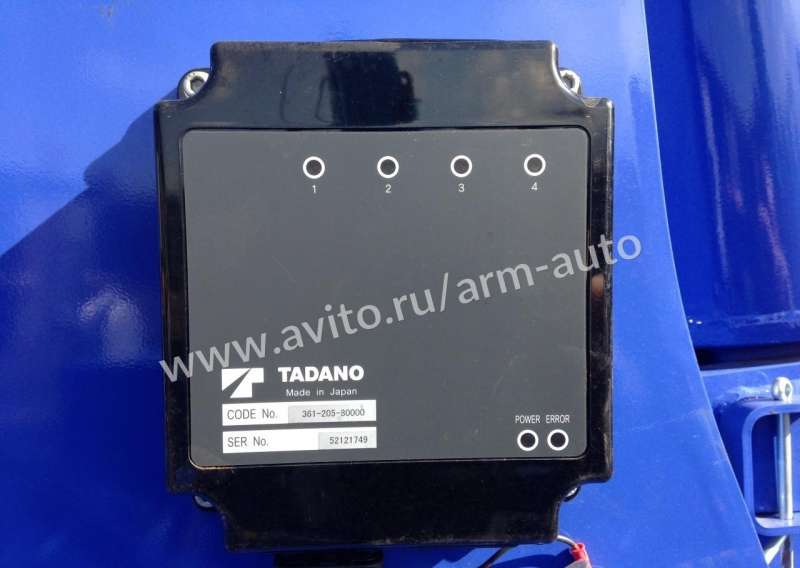 Новая крановая tadano тадано 500 в наличии