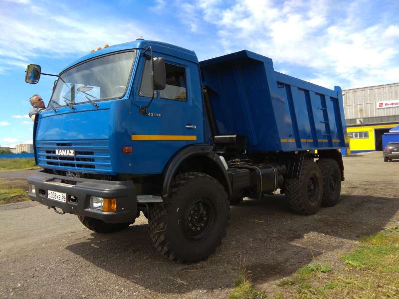 Камаз 43118 самосвал 2008 г.в