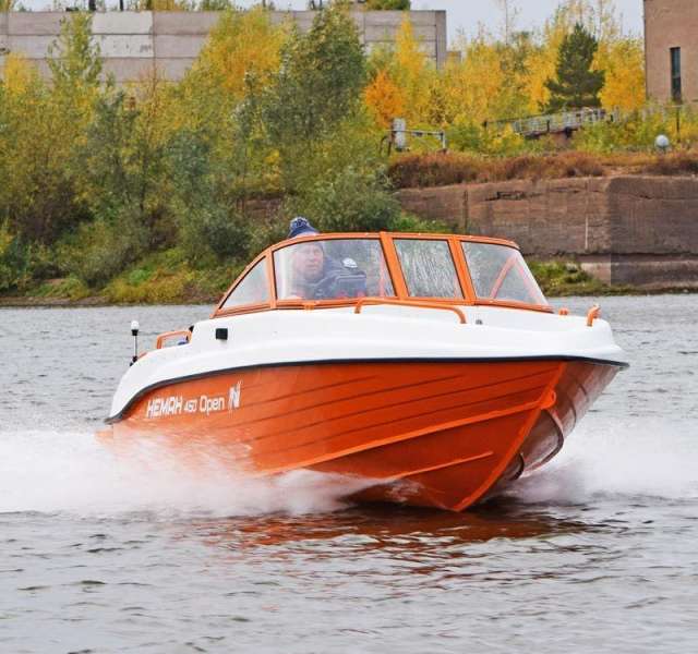Новый катер Неман 450 Open комбинированный