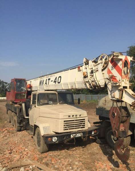Автокран Краз Мкат 40