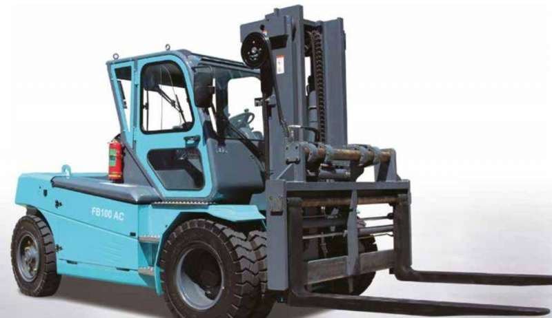 Погрузчик вилочный электрический 10 тонн