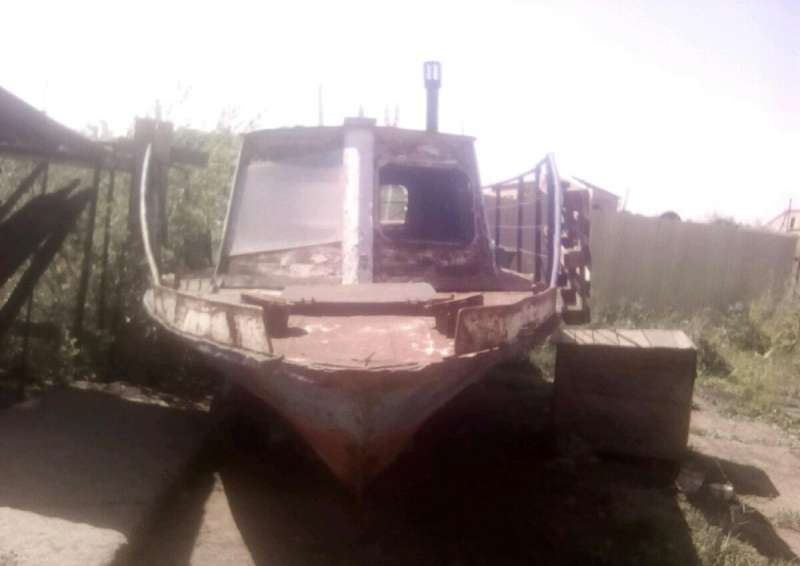 Катер кс - 100А водомёт