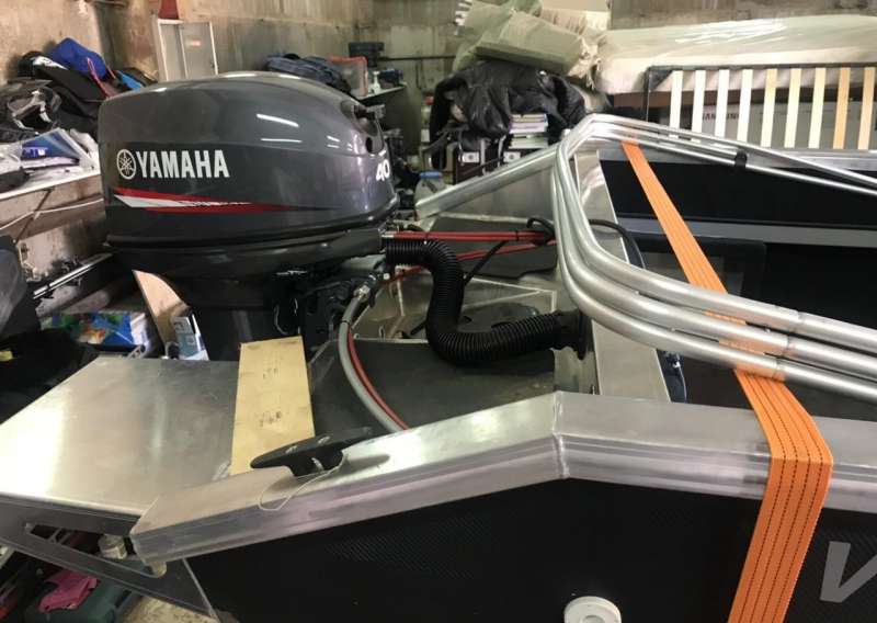 Волжанка 46 классик yamaha 40 гидроподьем
