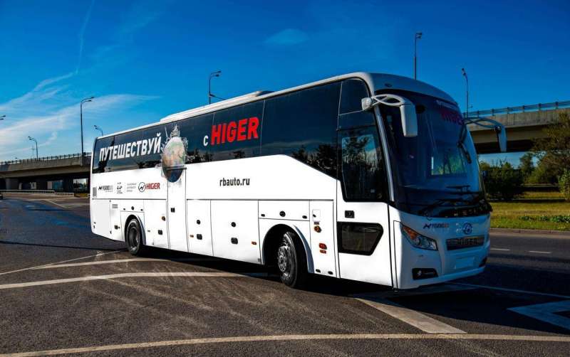 Туристический автобус higer KLQ6128LQ