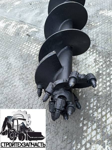 Шнекобур диаметром 300, 350, 400 гидровращателя Delta