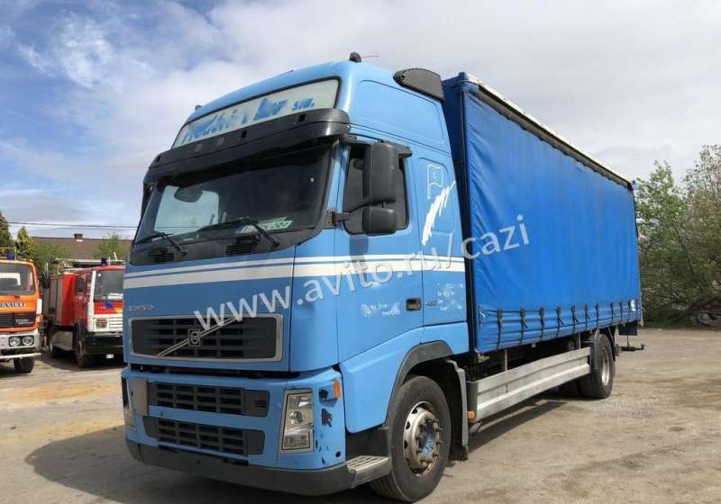 Тентованный грузовик Volvo FH12 420, 2004 года