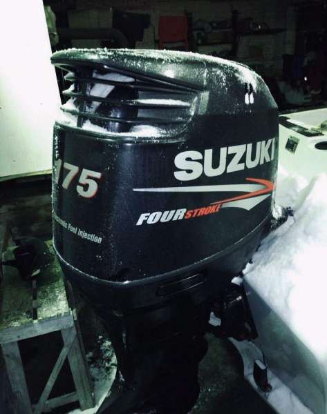 Риб Буревестник 630 с мотором Suzuki 175 + прицеп