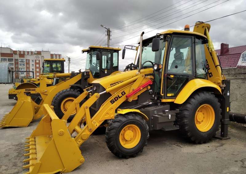 Экскаватор-погрузчик SDLG LinGong B877F, 2021