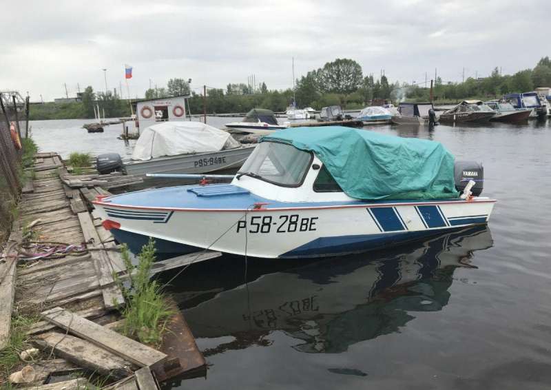 Лодка Прогресс-4 с мотором Yamaha 50 (F50D)