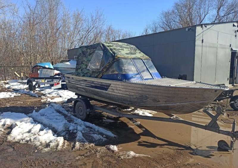 Салют 480 + Yamaha F50