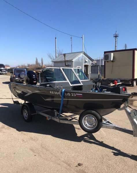 Алюминиевый рыболовный катер Finval 475 EVO