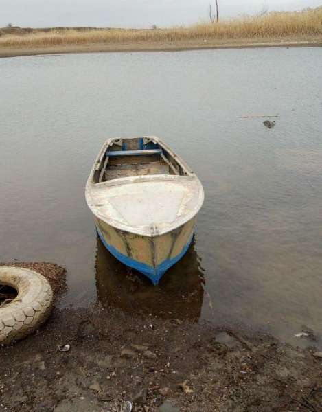 Моторная лодка с двигателем Меркурий 15