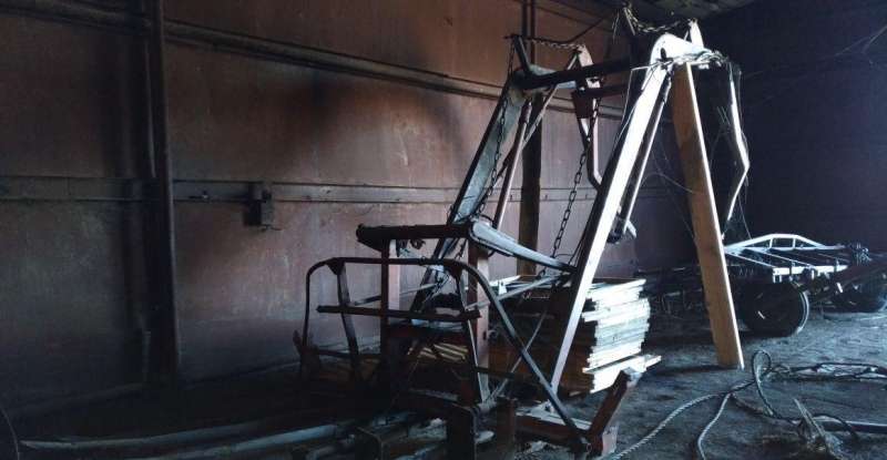 Стогометатель на мтз, зернометатель зм-60