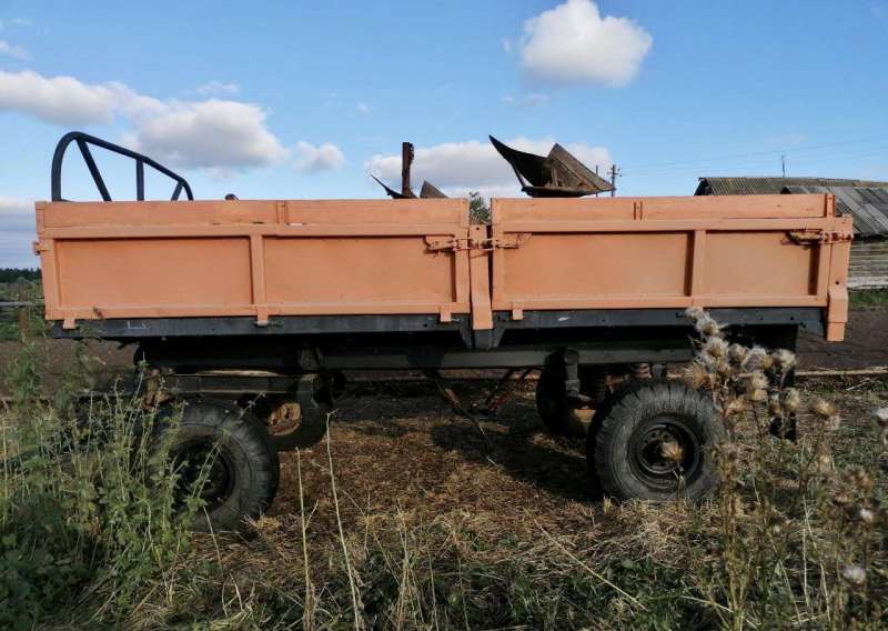 Прицеп тракторный Гомсельмаш ПСЕ-12,5, 1985