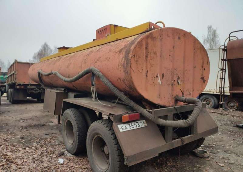 Полуприцеп бензовоз Нефаз 96741, 1989