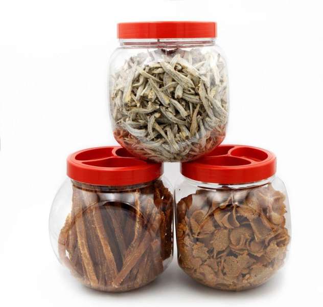 Банка для снеков пластиковая 3л