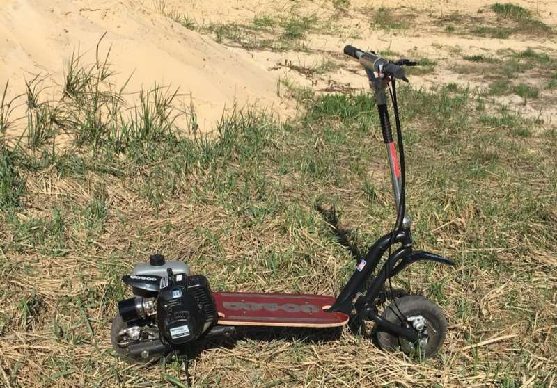 Go-Ped GTR46 trail ripper