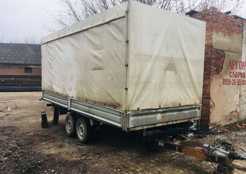 Прицеп тентованный АвтоМаш 817228, 2014