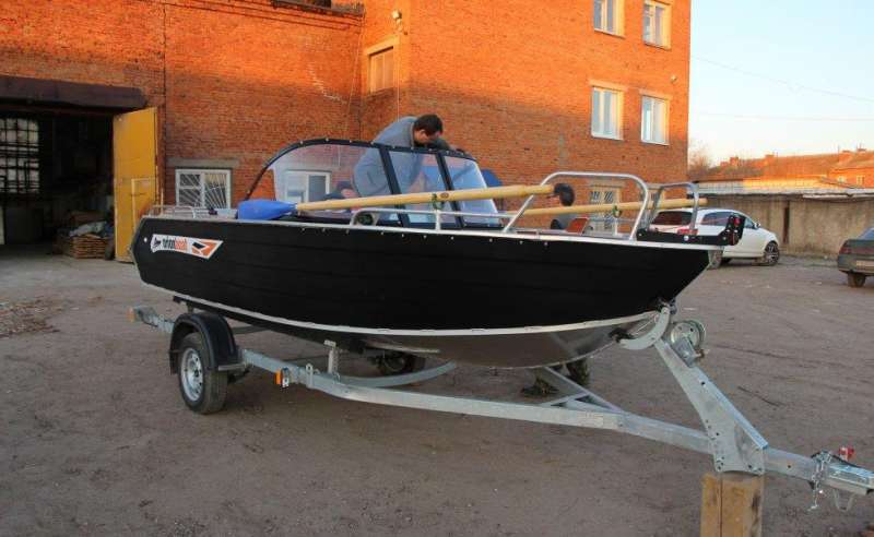 Алюминиевый катер Orionboat 49 Fish