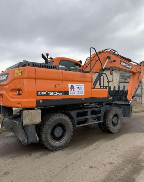 Колёсный экскаватор DOOSAN DX190WA, 2021