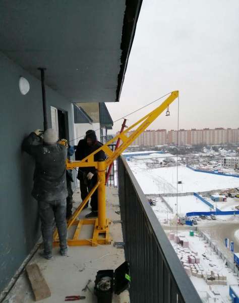 Строительный мини кран в аренду