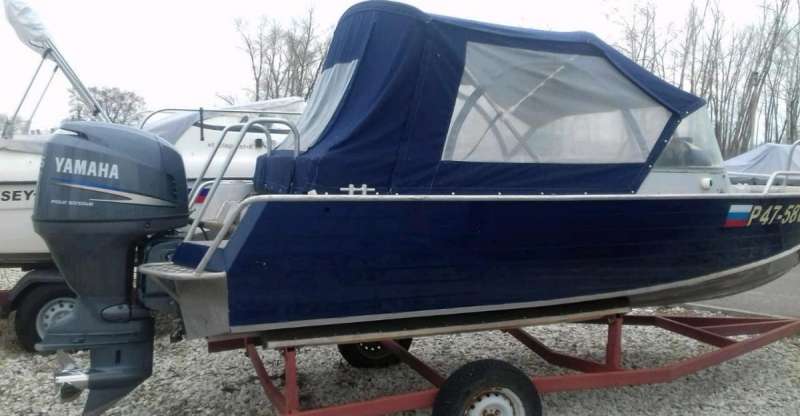 Катер Вельбот 53