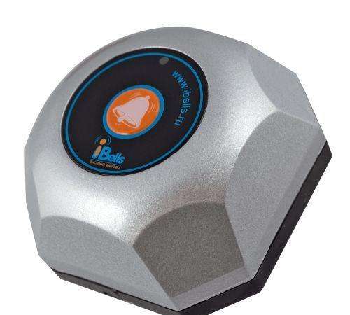 IBells 301 - кнопка вызова персонала (серебро)