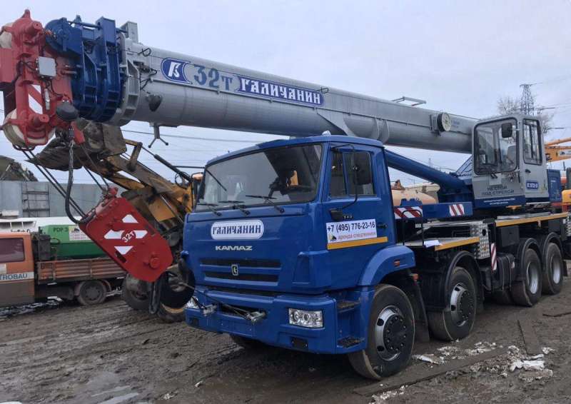 Аренда автокрана, Услуги автокрана 25, 32 т