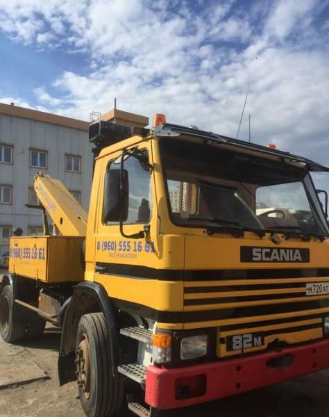 Продается грузовой эвакуатор Scania M82