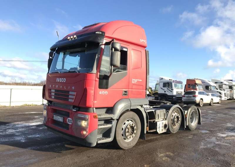 Iveco Stralis 6x2 2007 г 400hp МКПП