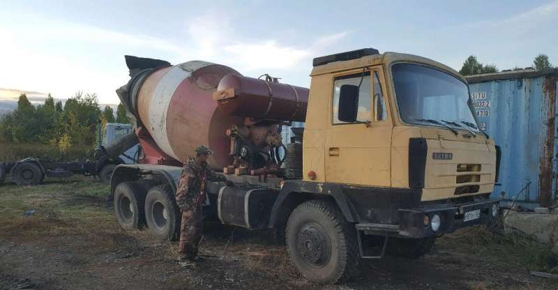 Татра 815 миксер