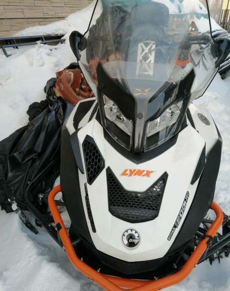 Снегоход BRP lynx(линкс) 1200alpine +мотособака