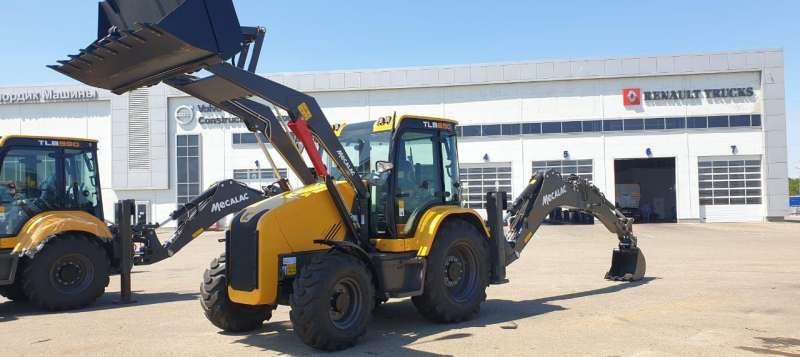 Экскаватор погрузчик Mecalac TLB890