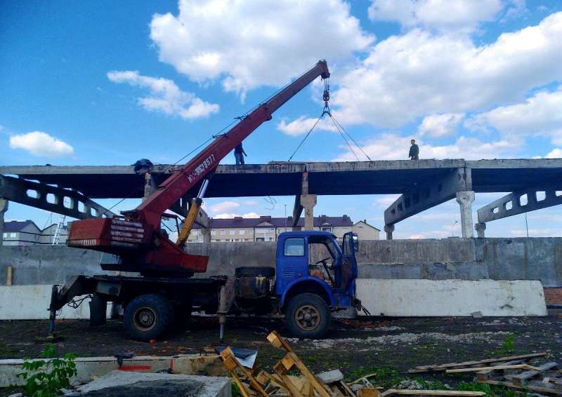 Автокран Маз кс 3577