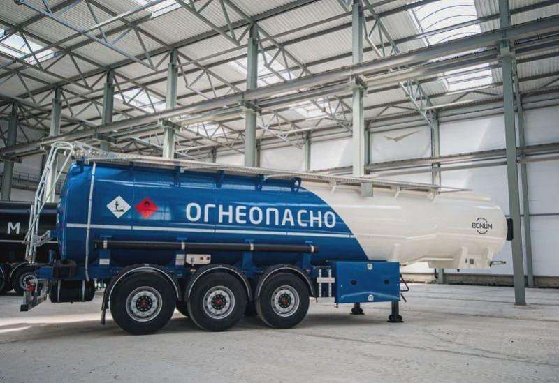 Полуприцеп бензовоз Bonum ГСМ 32, 2022