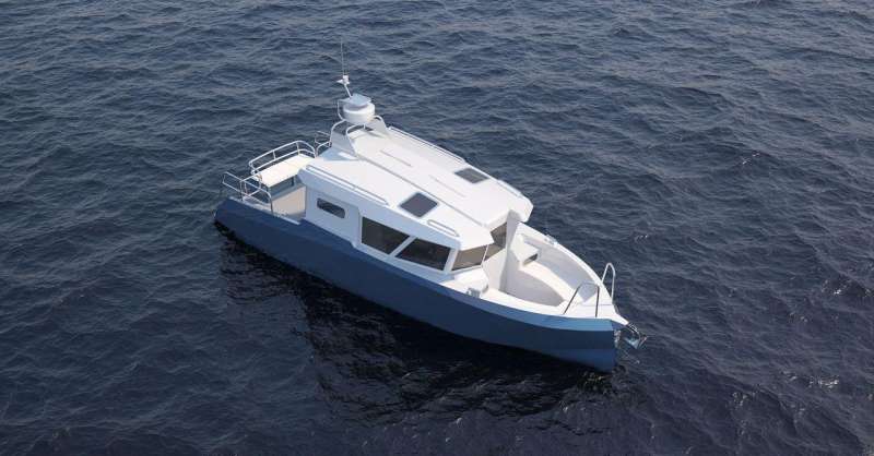 R-type duplet 850 AL Diesel алюминиевый катер