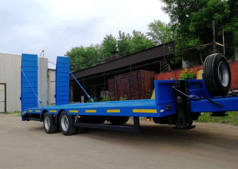 Прицеп трал (тяжеловоз) АЛСА 8817, 2021