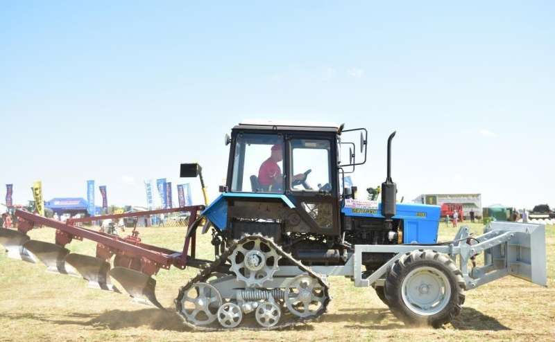 Гибридный гусеничный ход на мтз-80 мтз-1221 дт-75