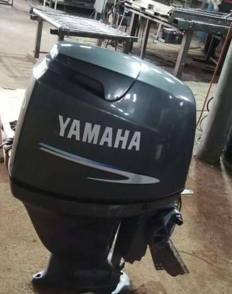 Лодочный мотор Yamaha F100aetl + катер